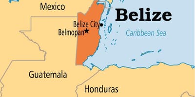 નકશો belmopan બેલીઝ